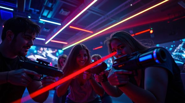 Découvrez l'adrénaline du laser game à bercy 2 !